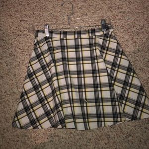 American Apparel Plaid Miniskirt small